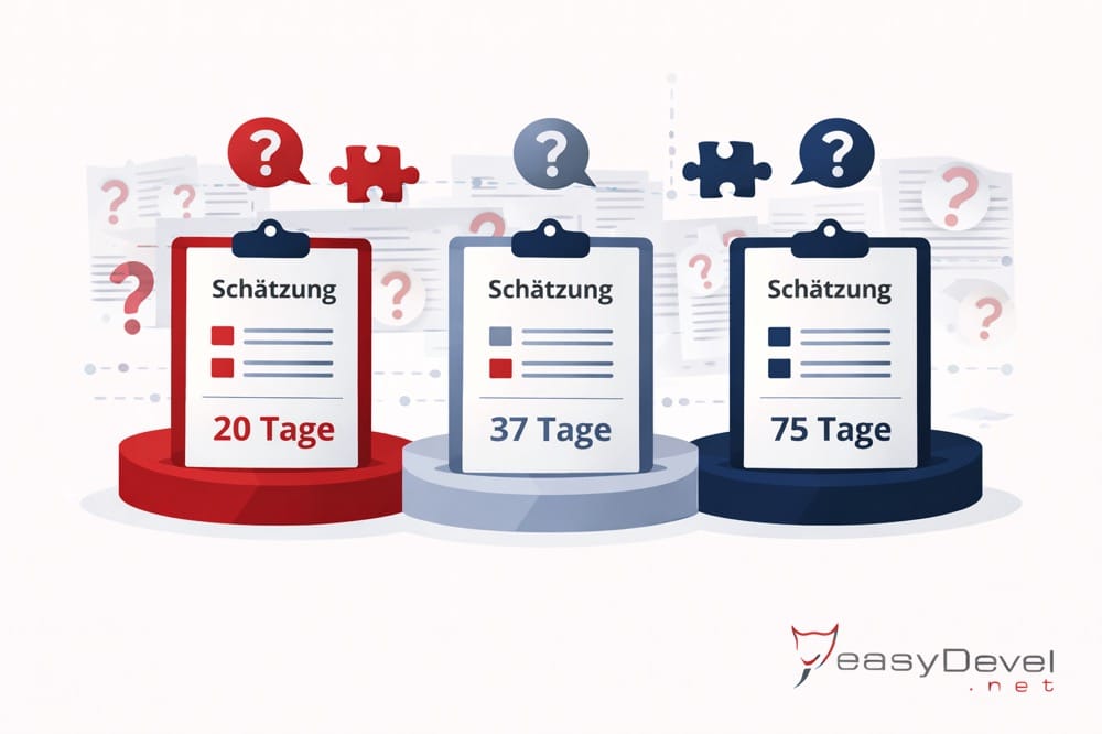 Warum Aufwandsschätzungen ohne klare Anforderungen wertlos sind