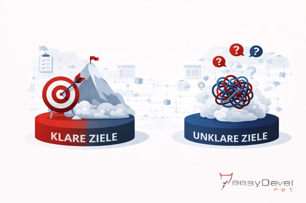 Warum Softwareprojekte ohne klare Zieldefinition scheitern