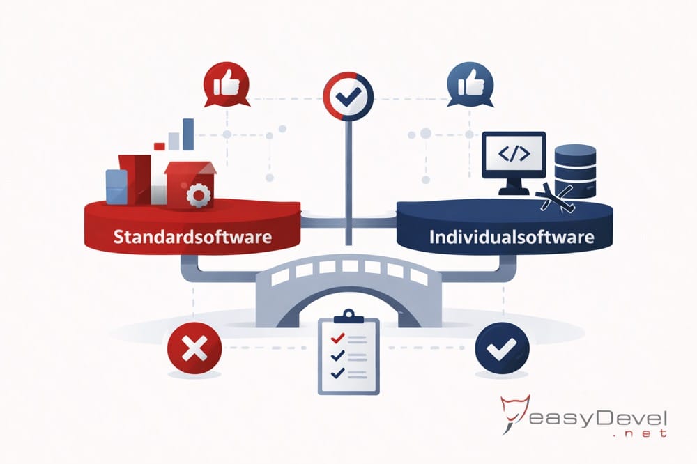 Standardsoftware vs. Individualentwicklung – eine Entscheidungshilfe