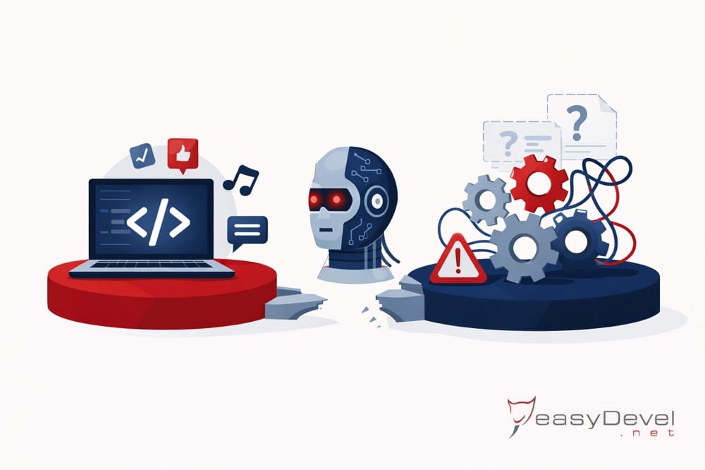 Vibe Coding: Warum "einfach mal mit KI loslegen" gefährlich ist