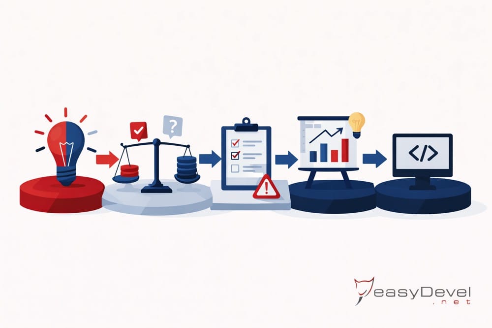 Von der Idee zur Software: Ein realistischer Entscheidungsprozess